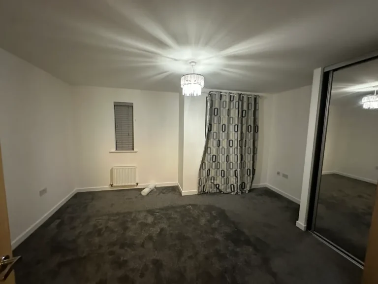A bedroom with new carpet and fresh decoration, Addlestone