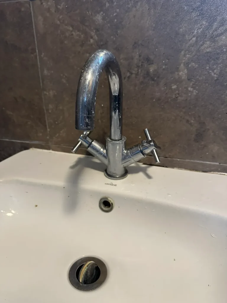 The old basin tap before, Deptford