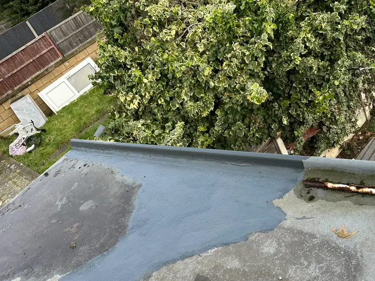 The repaired section from above, Wealdstone