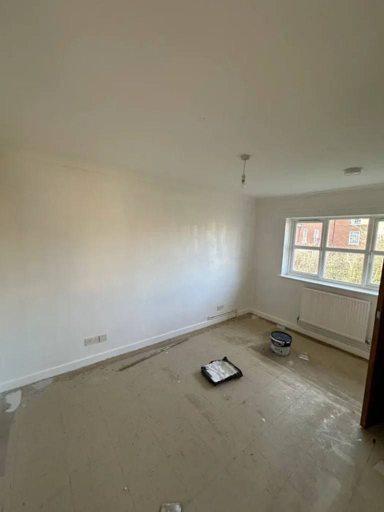 A second room finished, Hollybush, Welwyn Garden City